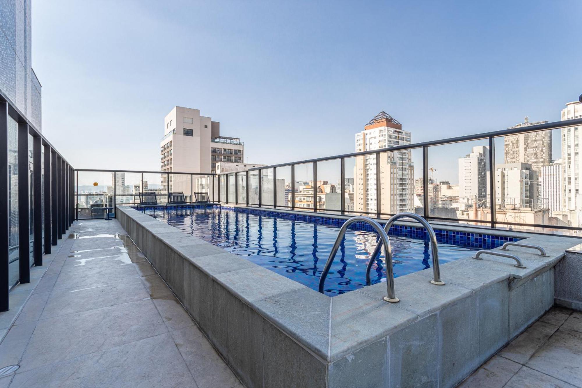 Predio Completo Na Consolacao Com Piscina No Rooftop - Share Consolacao Сан-Пауло Экстерьер фото